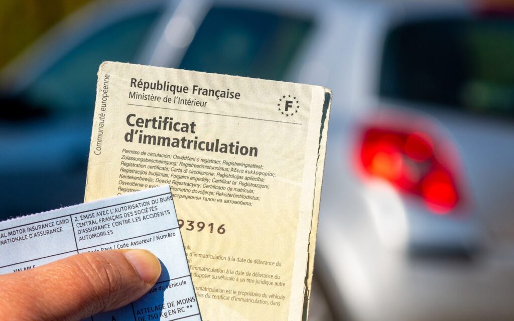 Démarches carte grise