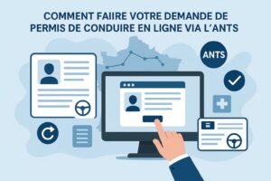 Comment faire votre demande de permis de conduire en ligne via l’ANTS