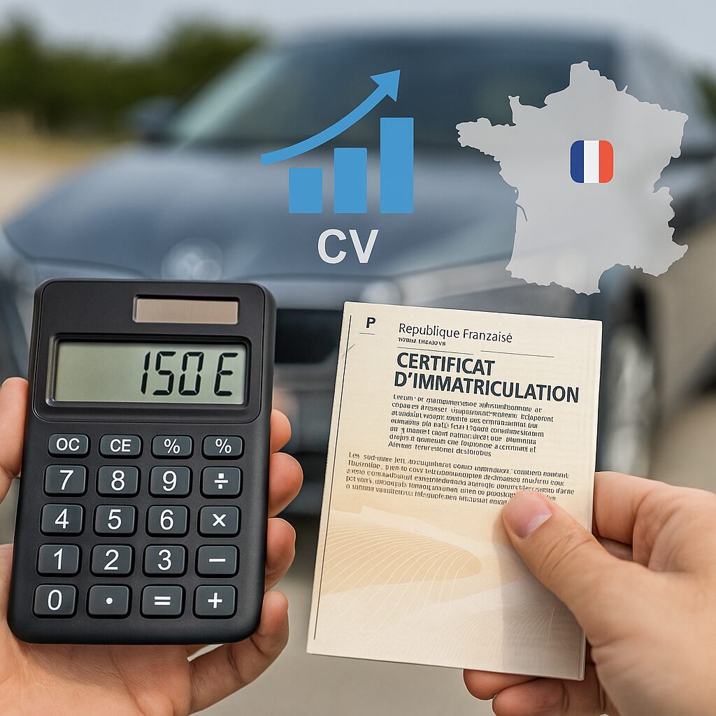 prix carte grise