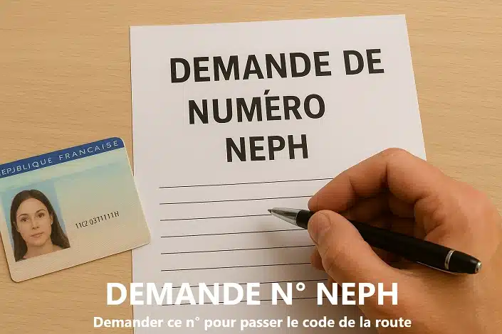 Demande de numero NEPH