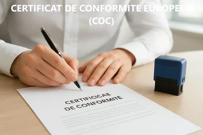 certificat de conformite europeen coc