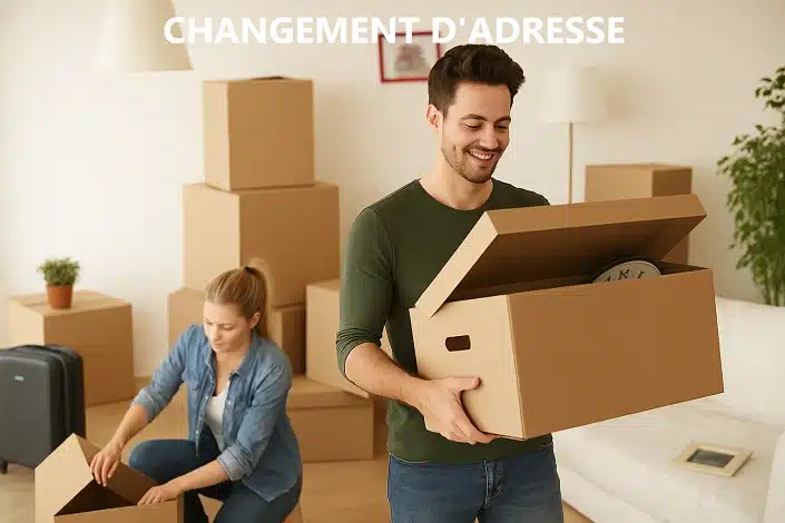 changement dadresse
