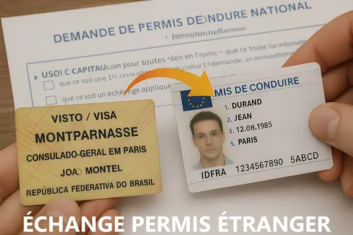 echange permis etranger